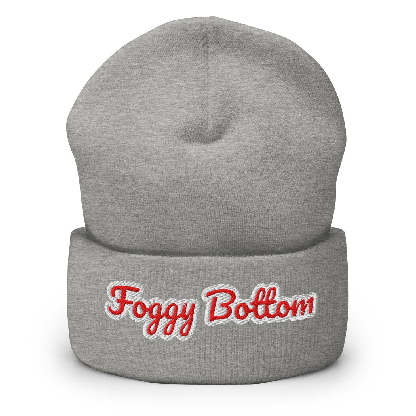 Foggy Bottom Embroidered Beanie – DC Winter Hat - Elemental Wear