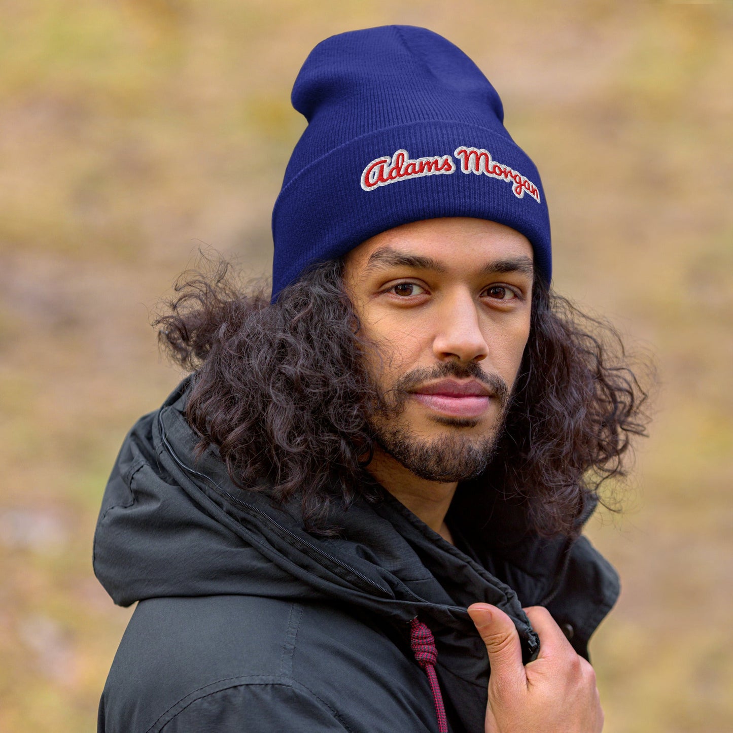 Adams Morgan Embroidered Beanie – DC Winter Hat - Elemental Wear