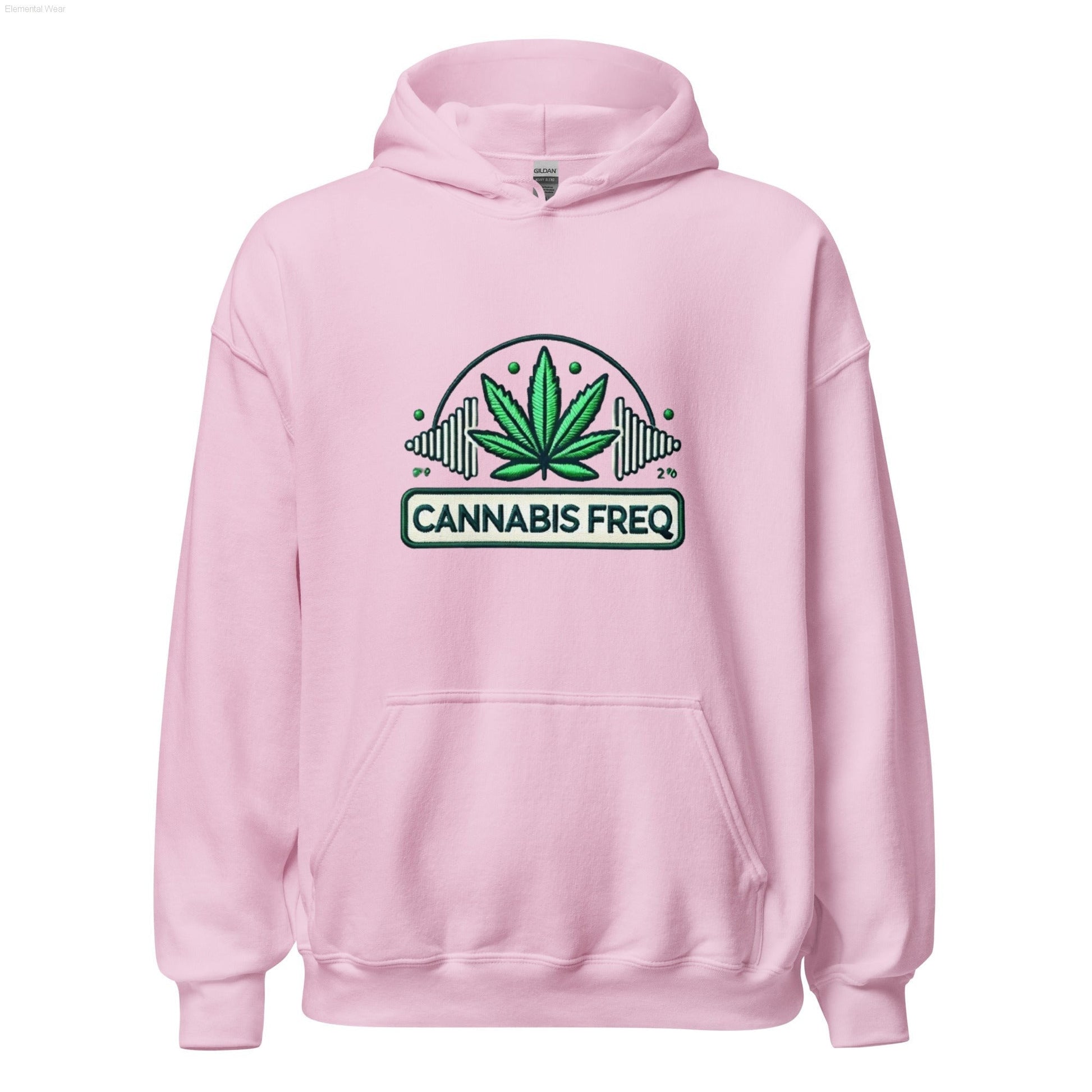 Cannabis Freq Club Hoodie - Elemental Wear