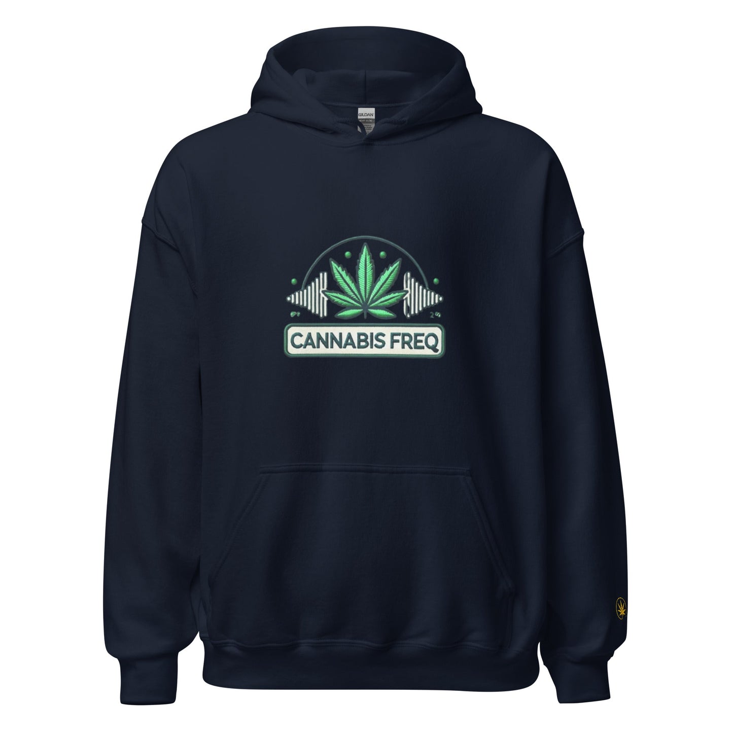 Cannabis Freq Club Hoodie - Elemental Wear