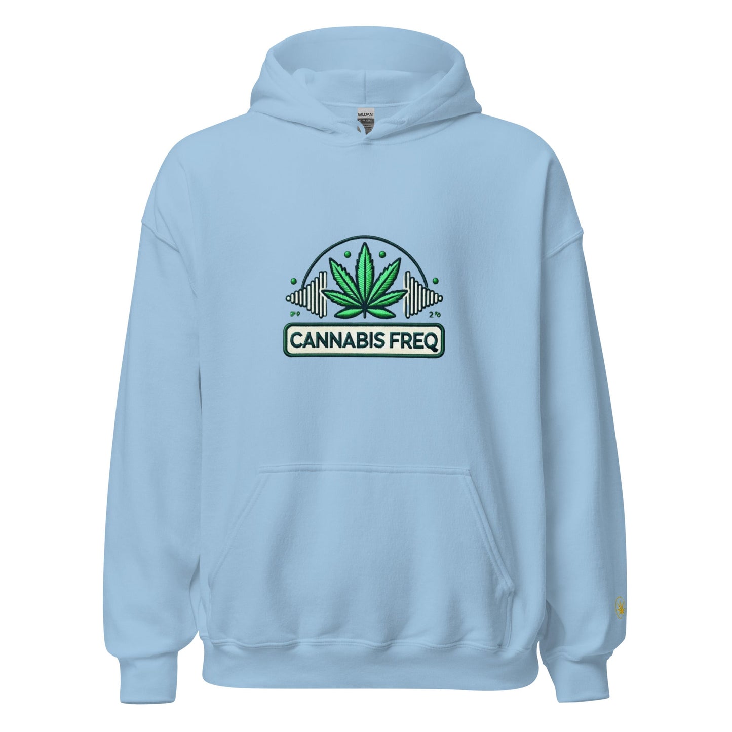 Cannabis Freq Club Hoodie - Elemental Wear