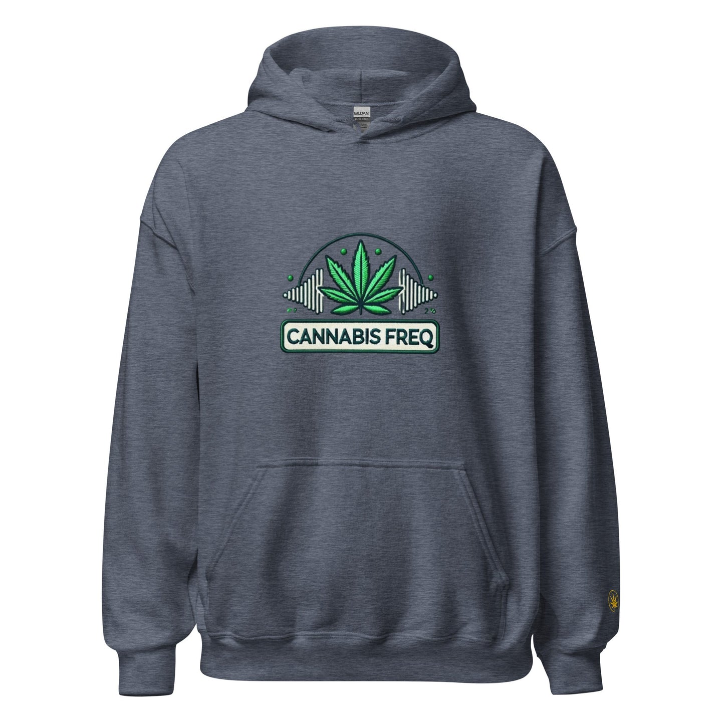 Cannabis Freq Club Hoodie - Elemental Wear