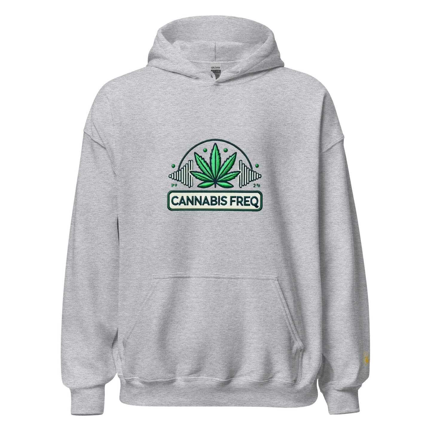 Cannabis Freq Club Hoodie - Elemental Wear
