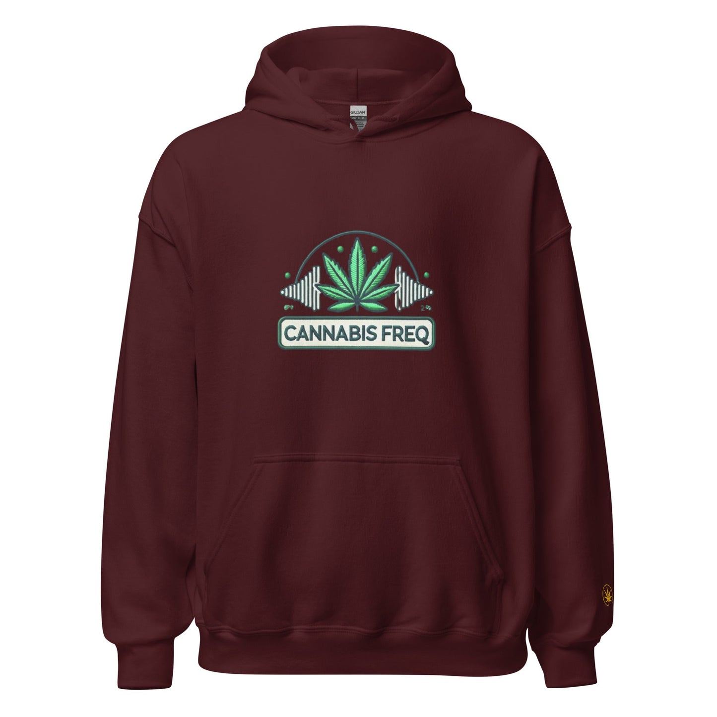 Cannabis Freq Club Hoodie - Elemental Wear