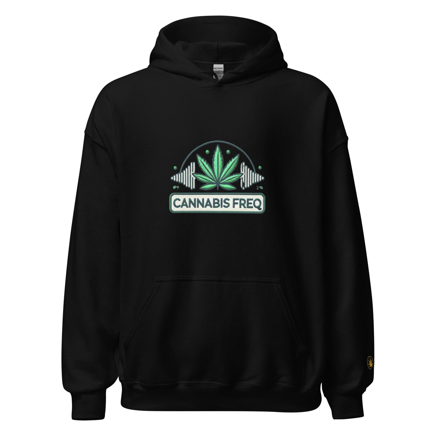 Cannabis Freq Club Hoodie - Elemental Wear
