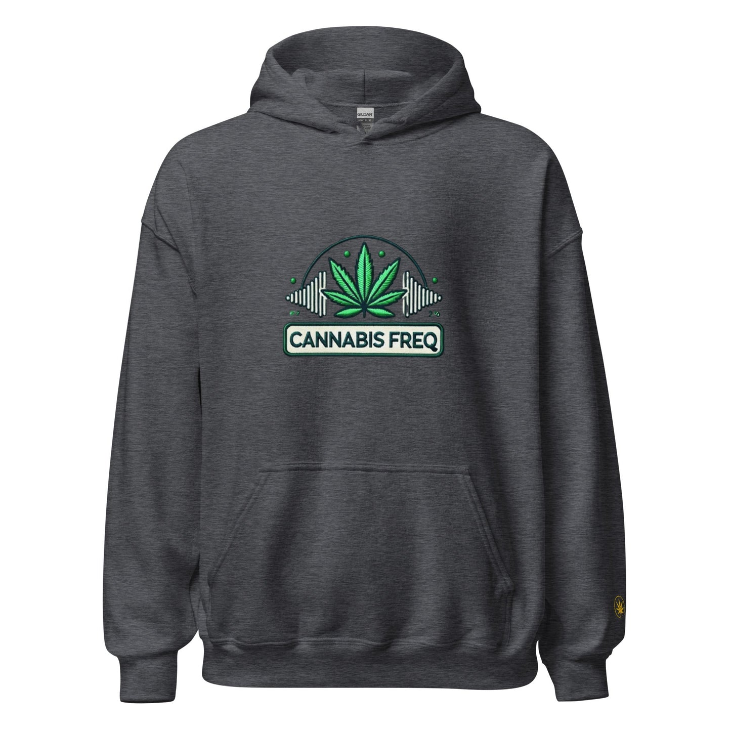 Cannabis Freq Club Hoodie - Elemental Wear