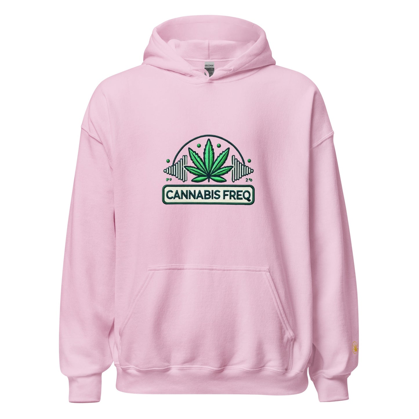 Cannabis Freq Club Hoodie - Elemental Wear
