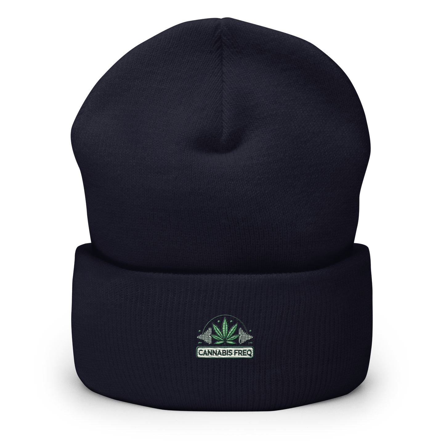 Cannabis Frequency Club Cuffed Beanie - Elemental Wear