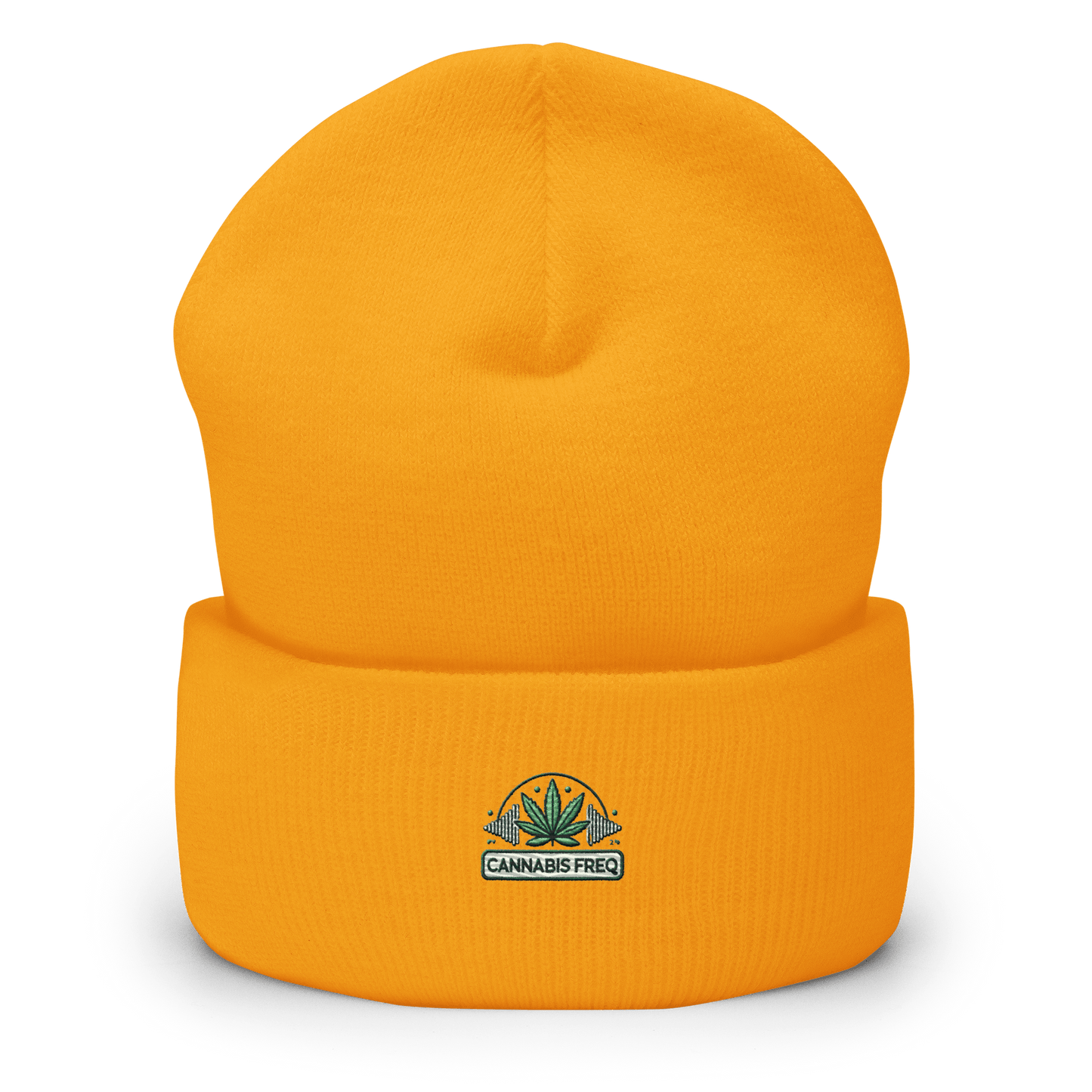 Cannabis Frequency Club Cuffed Beanie - Elemental Wear