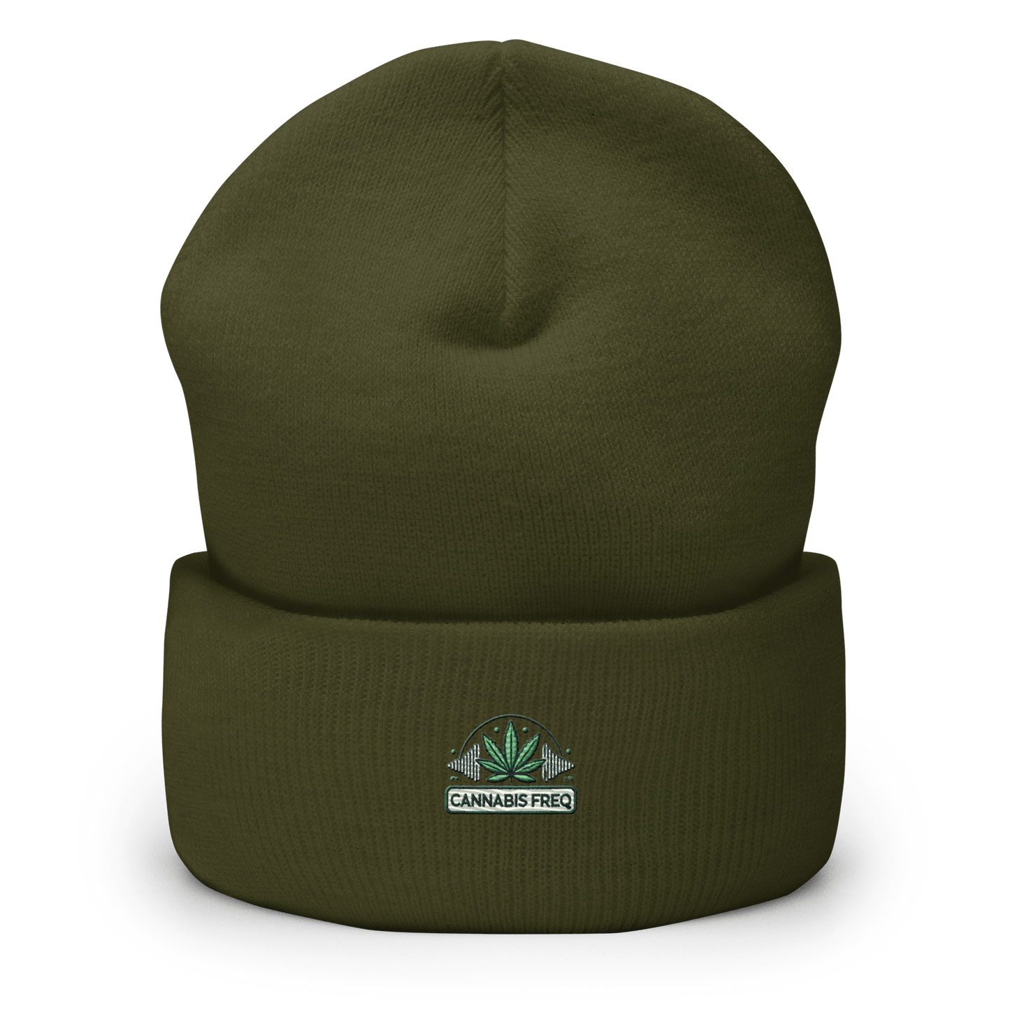 Cannabis Frequency Club Cuffed Beanie - Elemental Wear