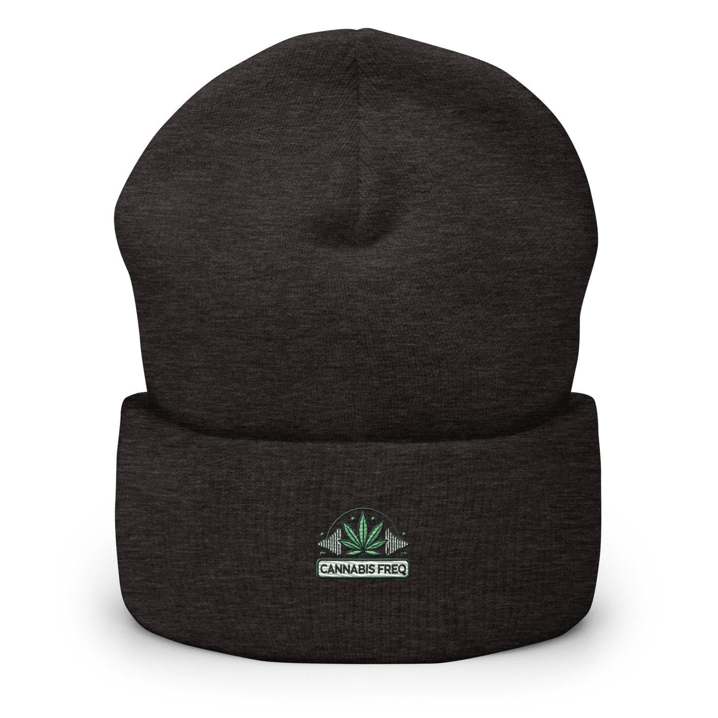 Cannabis Frequency Club Cuffed Beanie - Elemental Wear