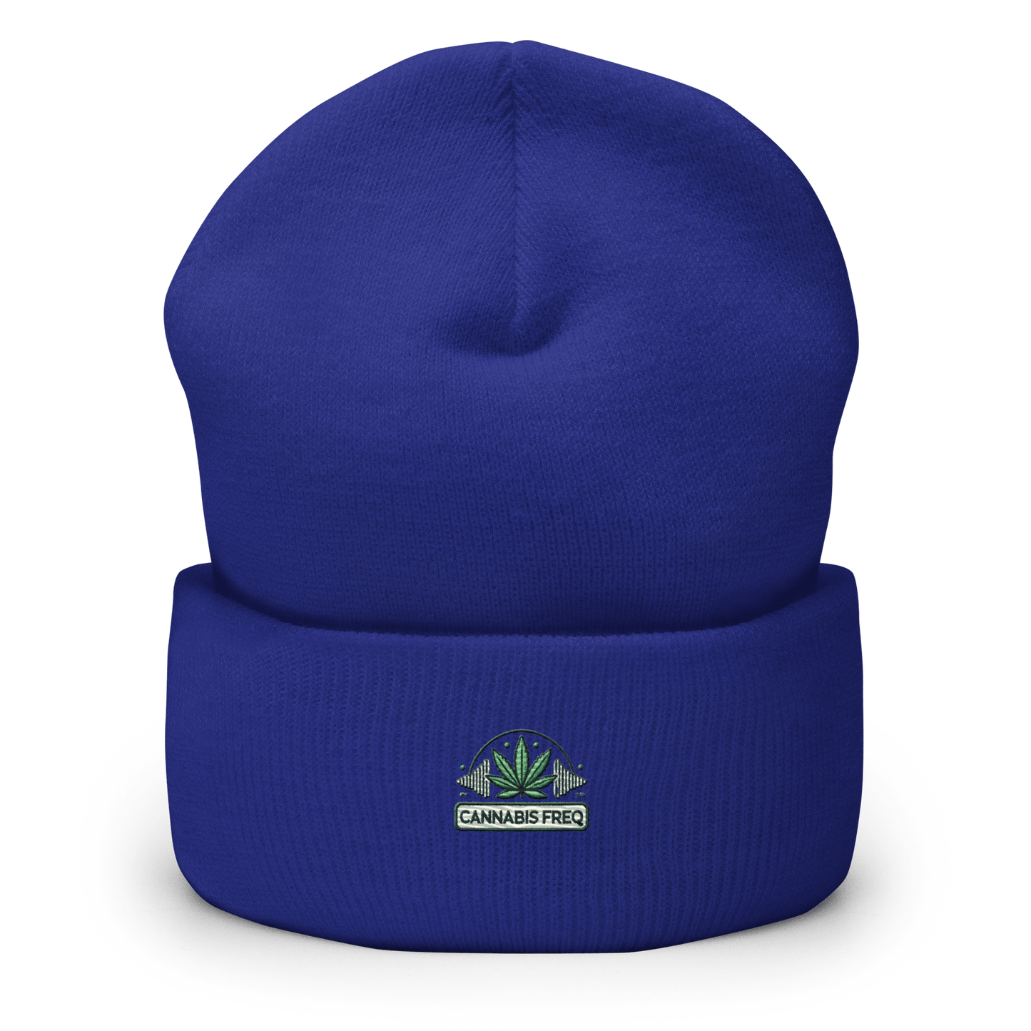 Cannabis Frequency Club Cuffed Beanie - Elemental Wear