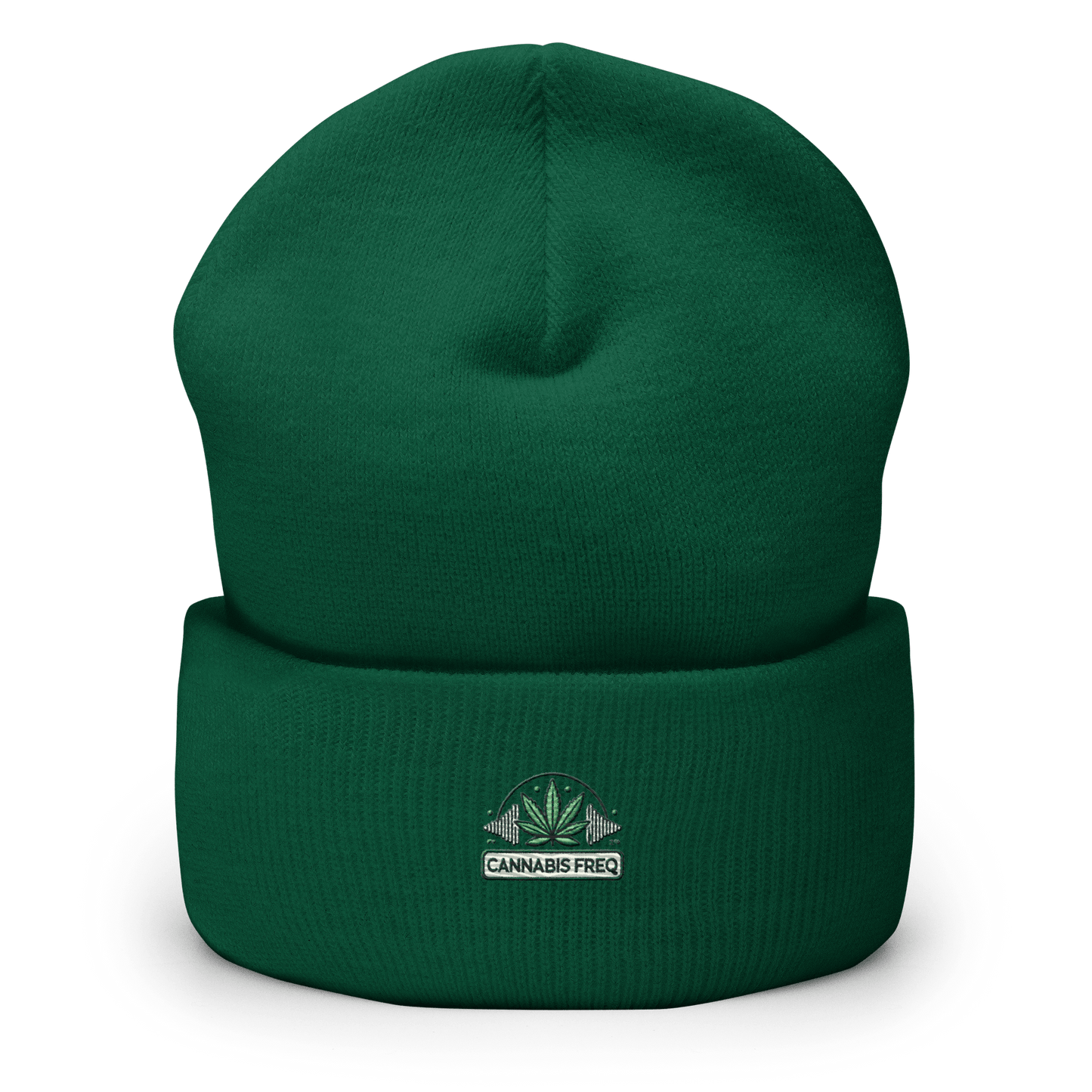 Cannabis Frequency Club Cuffed Beanie - Elemental Wear