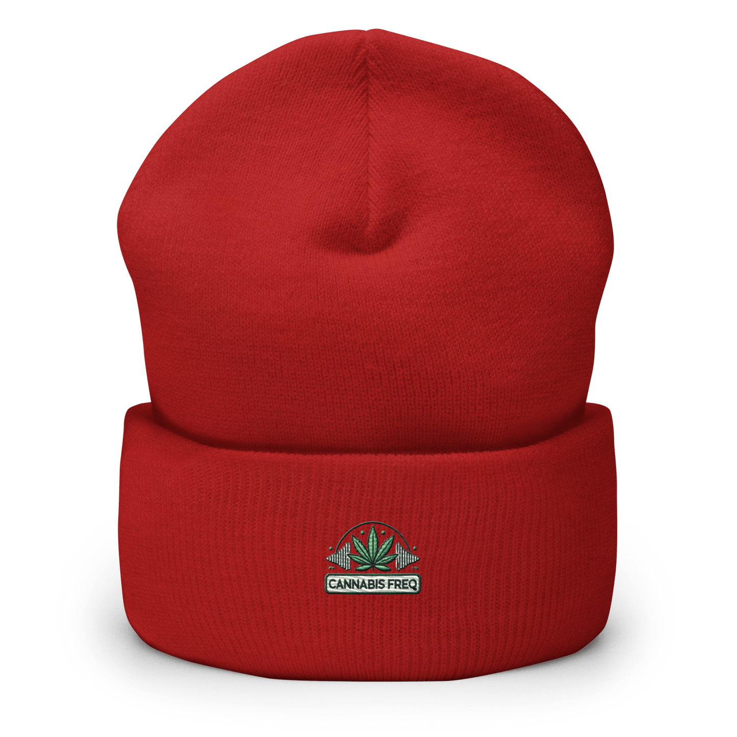 Cannabis Frequency Club Cuffed Beanie - Elemental Wear