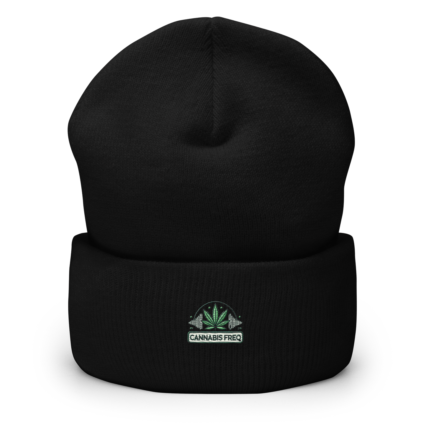 Cannabis Frequency Club Cuffed Beanie - Elemental Wear