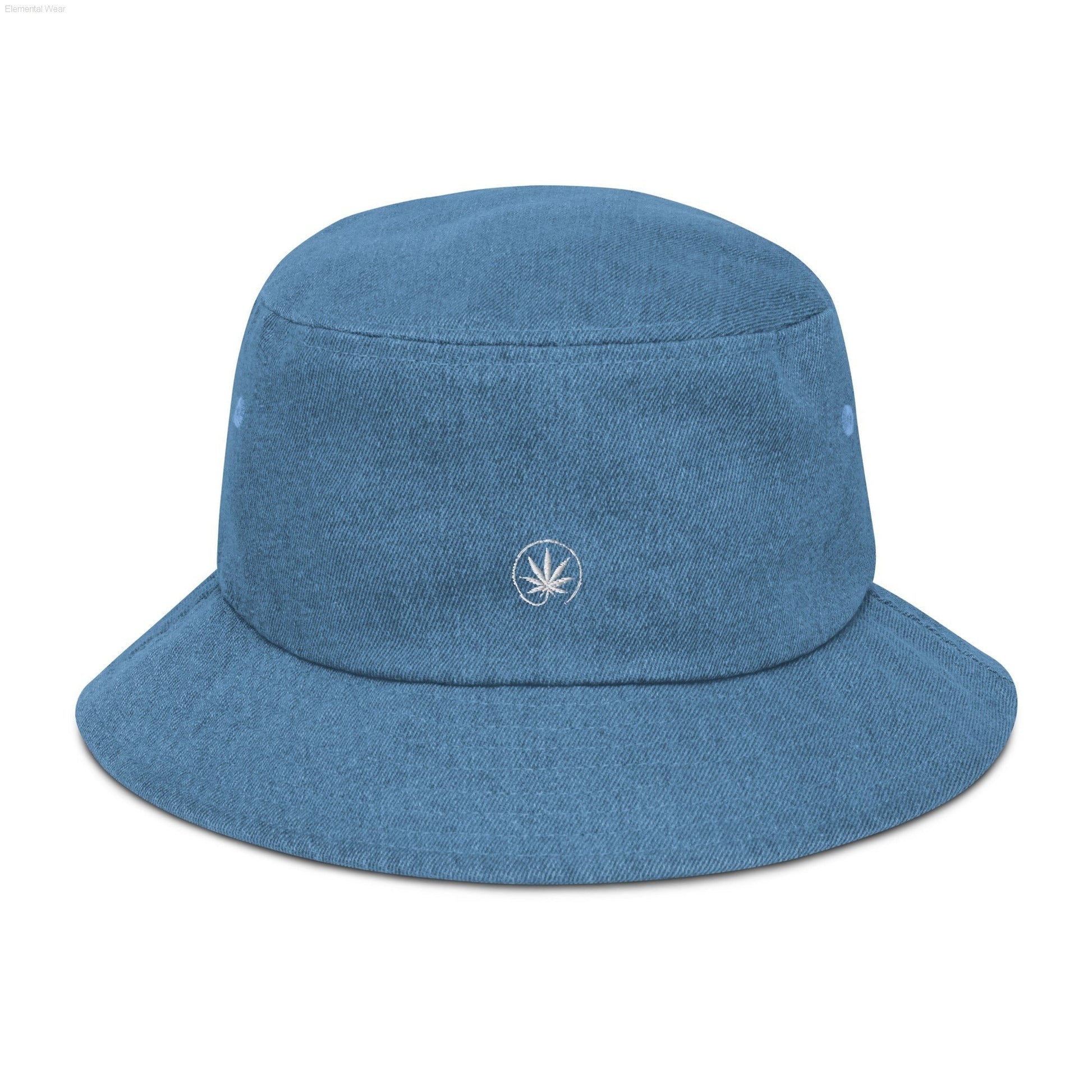 Cannabis Frequency Club Denim Hat - Elemental Wear