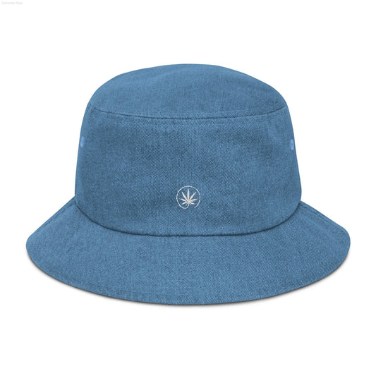 Cannabis Frequency Club Denim Hat - Elemental Wear