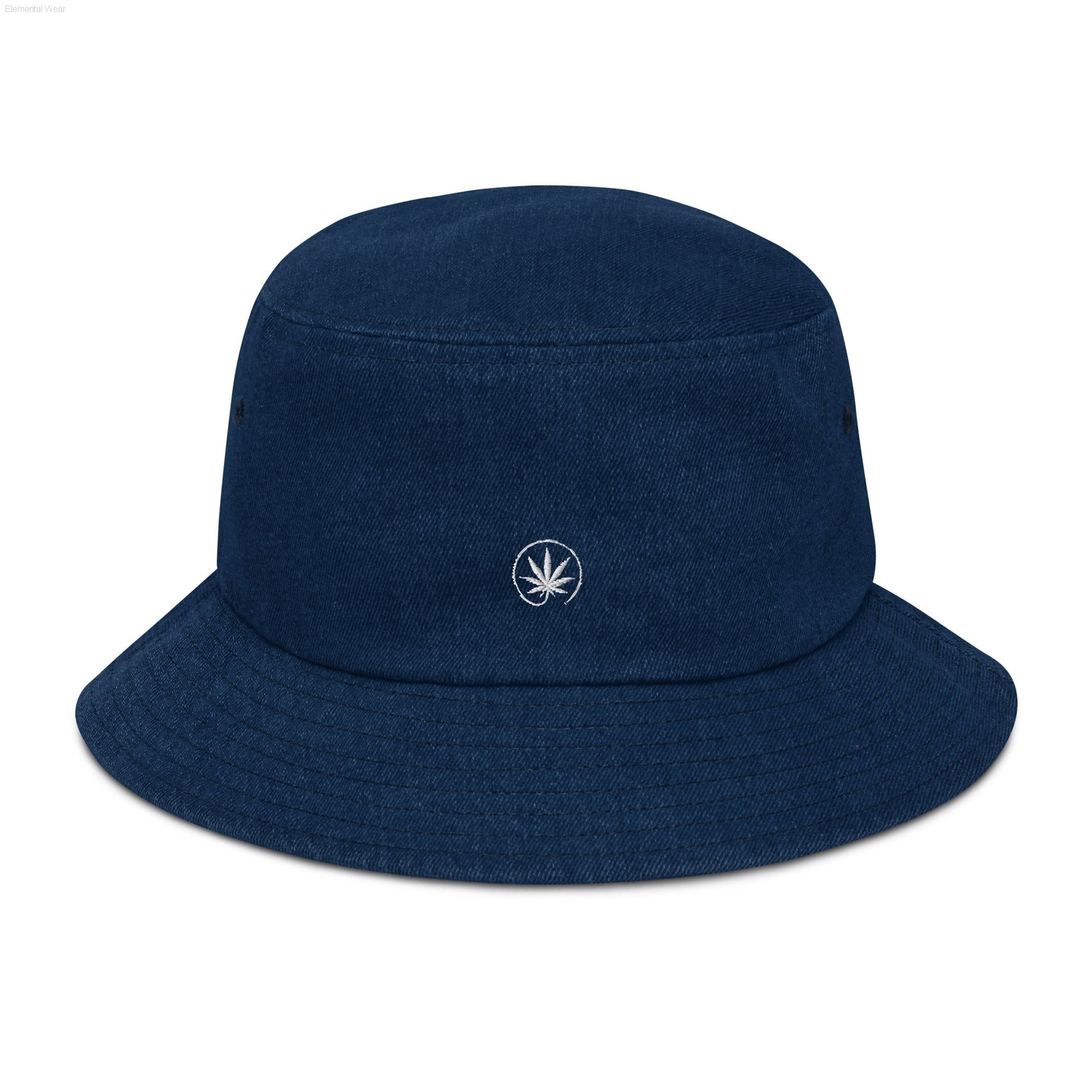Cannabis Frequency Club Denim Hat-Elemental Wear