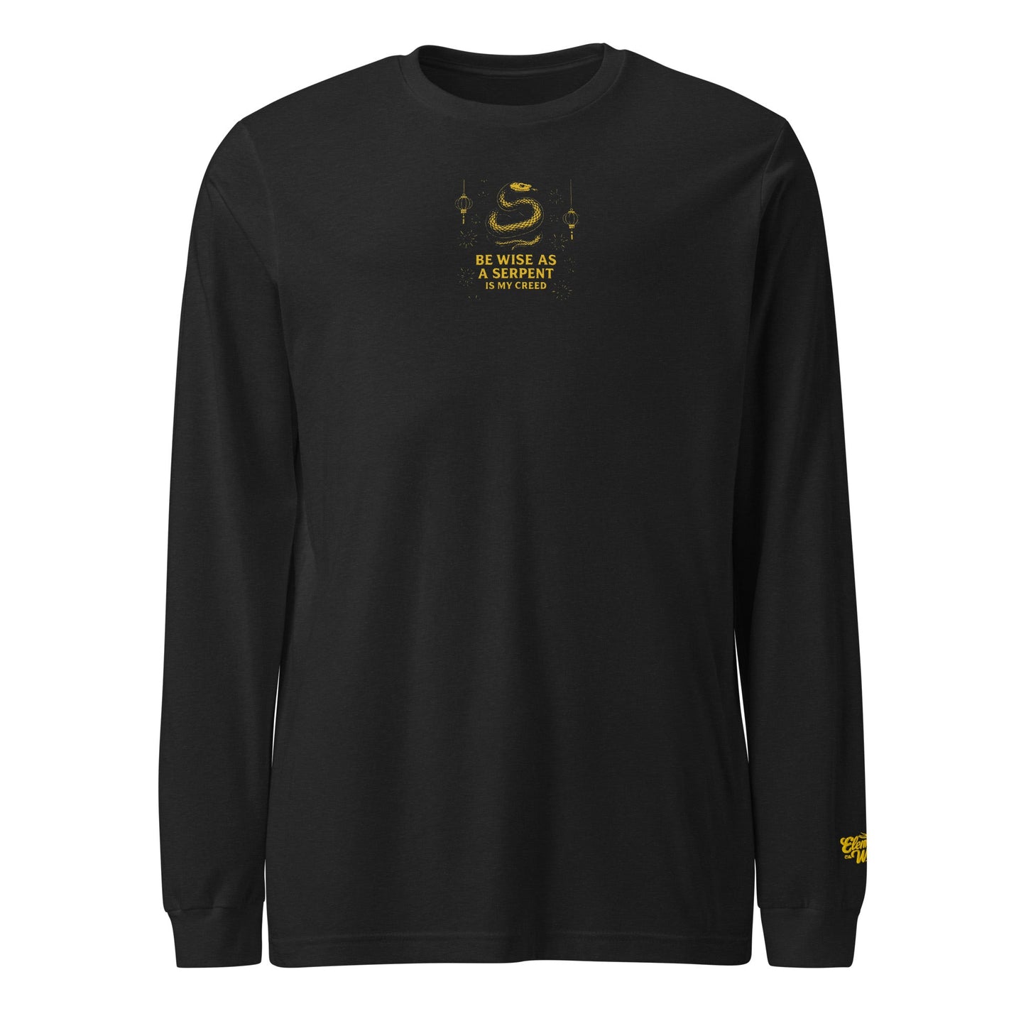 Elemental Wear Serpents Creed Long Sleeve Tee - Elemental Wear
