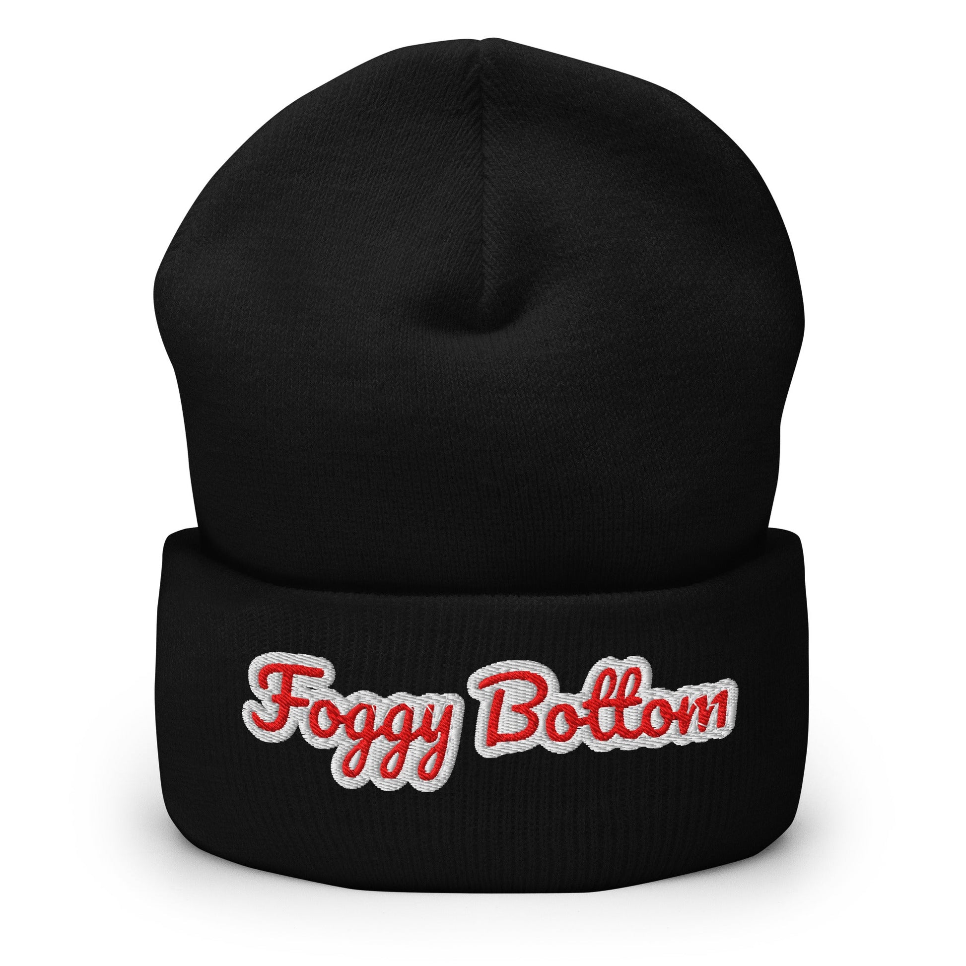 Foggy Bottom Embroidered Beanie – DC Winter Hat - Elemental Wear