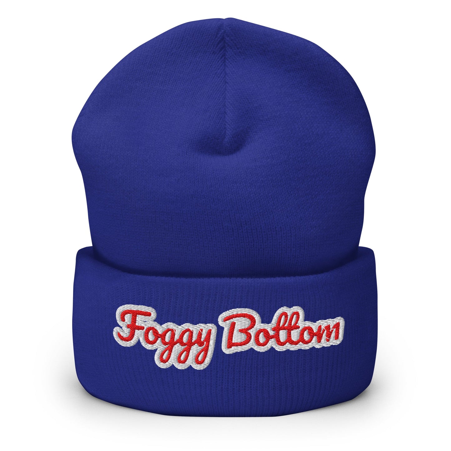 Foggy Bottom Embroidered Beanie – DC Winter Hat - Elemental Wear