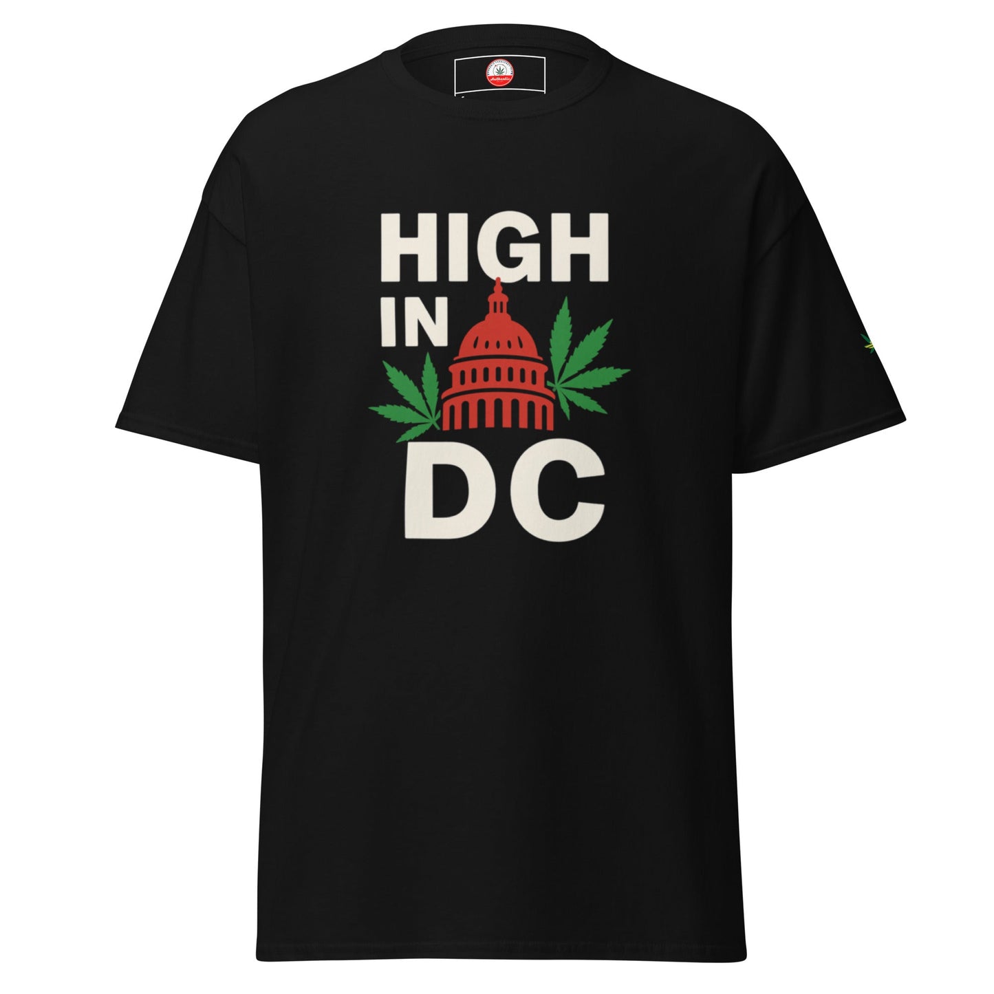 High in DC Tee | Washington DC Cannabis Festival Shirt - Elemental Wear