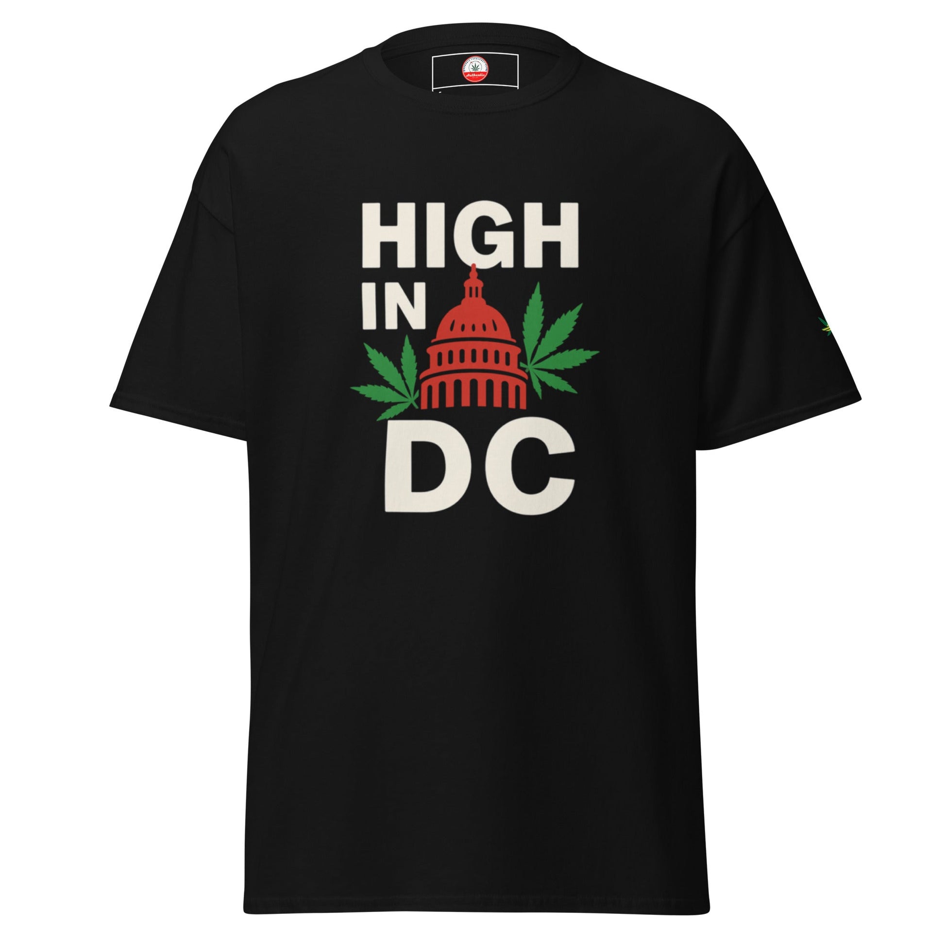 High in DC Tee | Washington DC Cannabis Festival Shirt - Elemental Wear