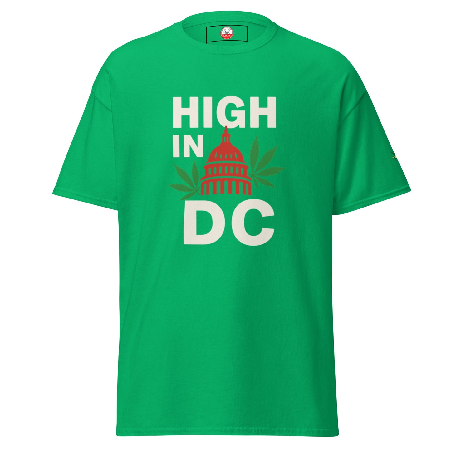 High in DC Tee | Washington DC Cannabis Festival Shirt - Elemental Wear