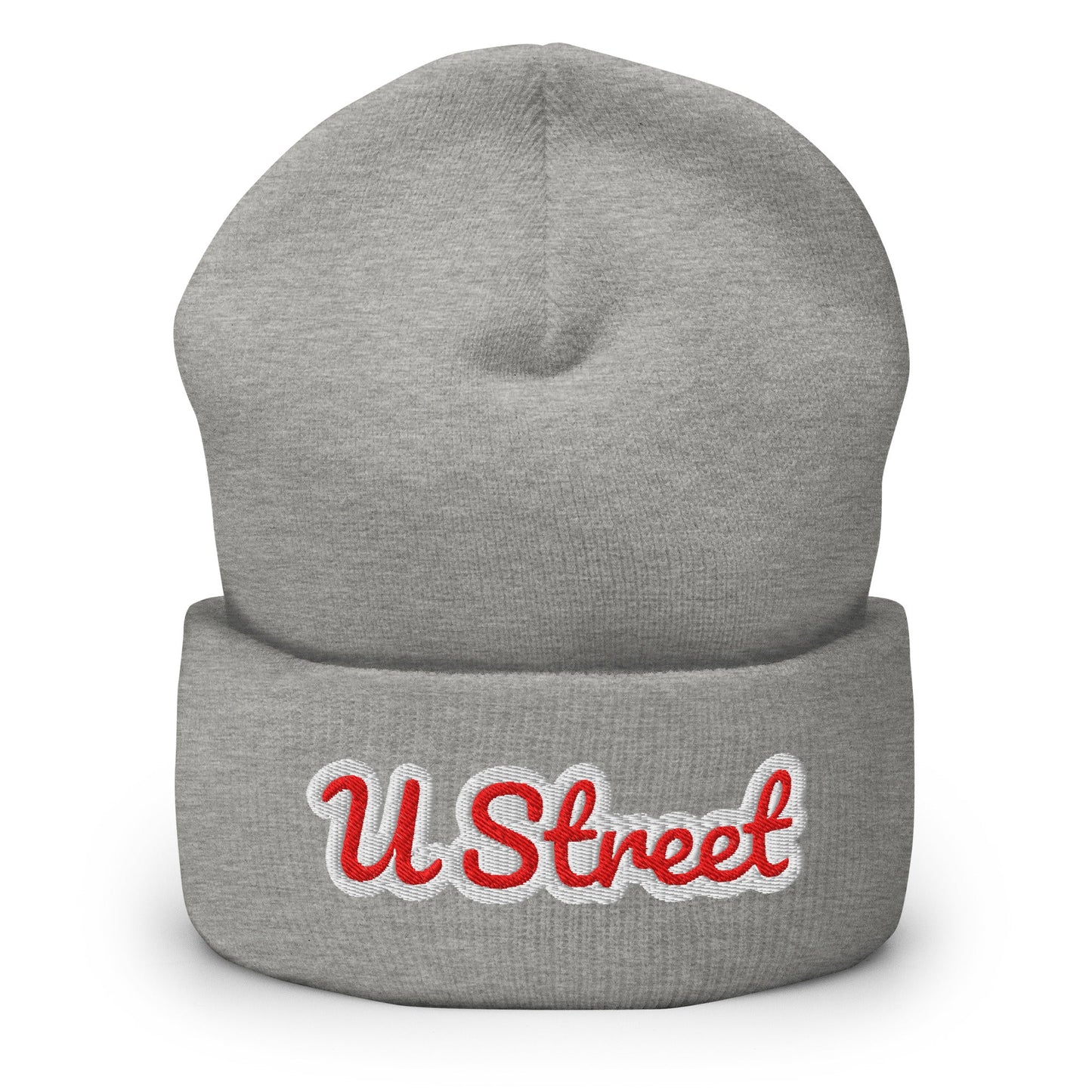 U Street Embroidered Beanie – DC Winter Hat - Elemental Wear