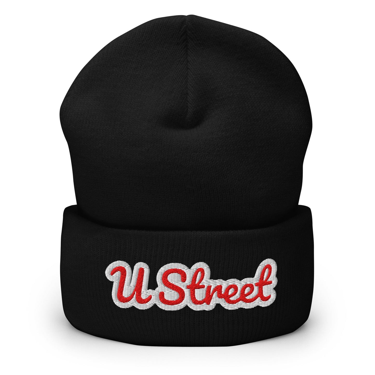 U Street Embroidered Beanie – DC Winter Hat - Elemental Wear